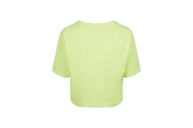 T-shirt Oversize Short Neon femme jaune