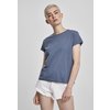 T-Shirt Basic Box Ladies vintage blue