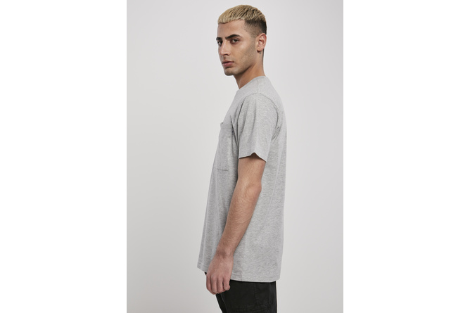 T-Shirt Basic Pocket grey