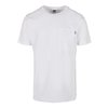 T-Shirt Basic Pocket weiß