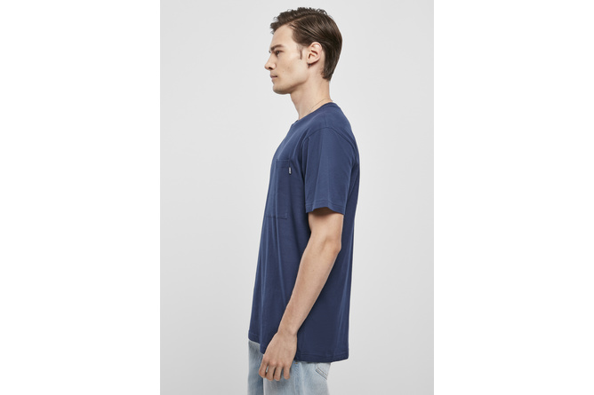 T-Shirt Basic Pocket dark blue