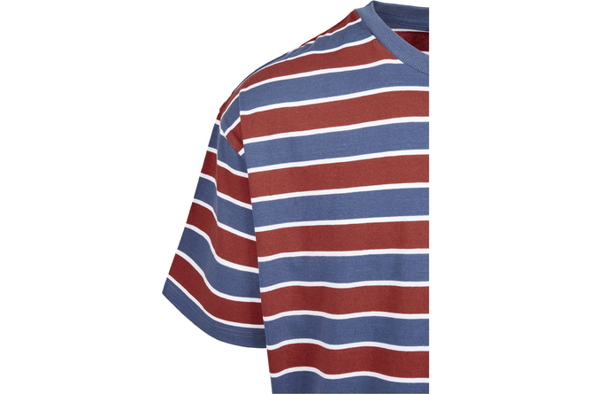 T-Shirt Yarn Dyed Oversized Board Stripe