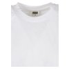 T-shirt Organic Oversized Pleat donna bianco