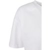 T-shirt Organic Oversized Pleat donna bianco