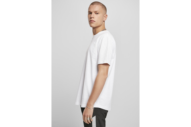 Camiseta Organic Cotton Curved Oversized 2-pack blanco/blanco