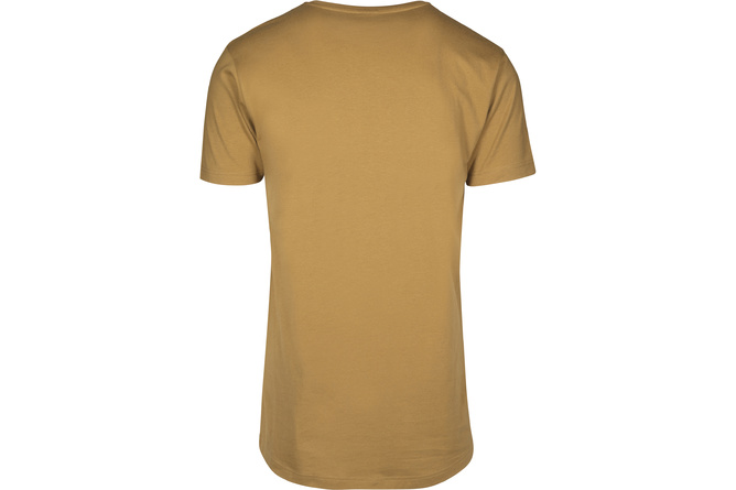 T-shirt Long brun noisette