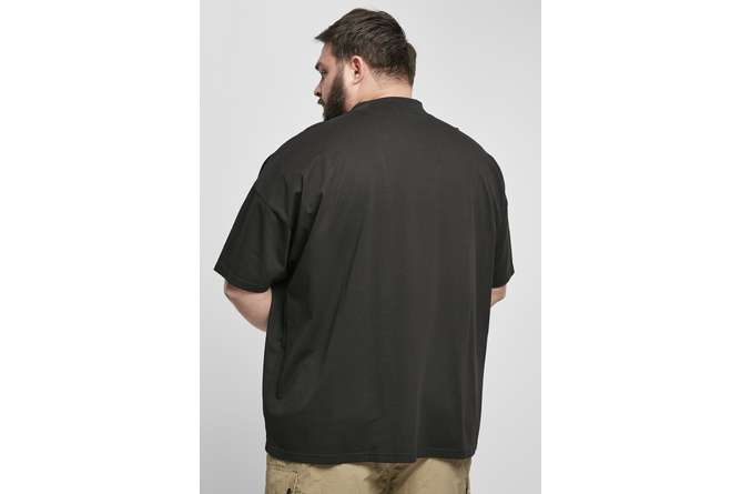 T-Shirt Oversized Mock Neck schwarz