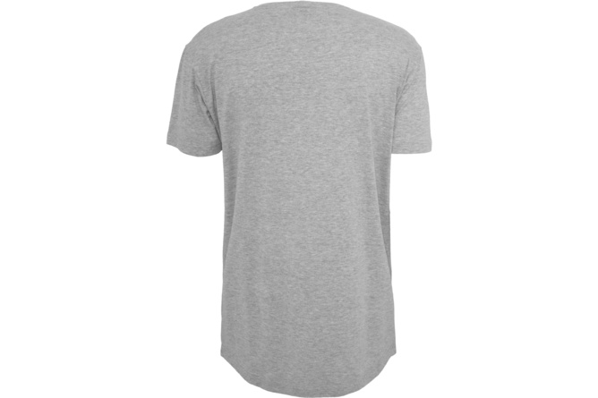 T-Shirt Shaped Long grau