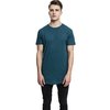 T-Shirt Shaped Long blaugrün