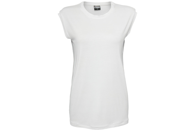 T-shirt sans manches Wide Viscon blanc