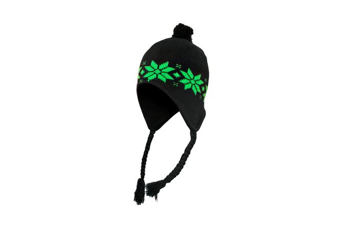 Cappello norvegese 1 nero/verde