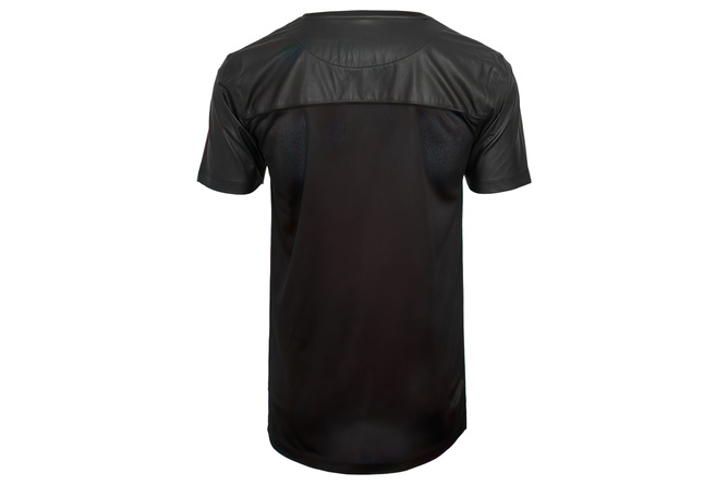T-Shirt Football Mesh Long black/black