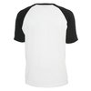 T-Shirt Raglan Contrast white/black