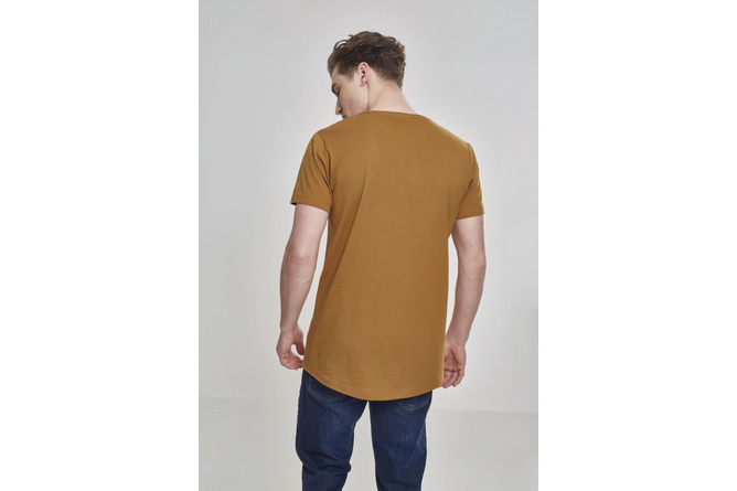 T-shirt Long brun noisette