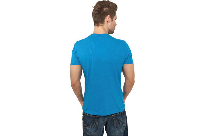 T-Shirt Slub Pocket türkis