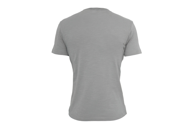 T-shirt Slub avec poche gris