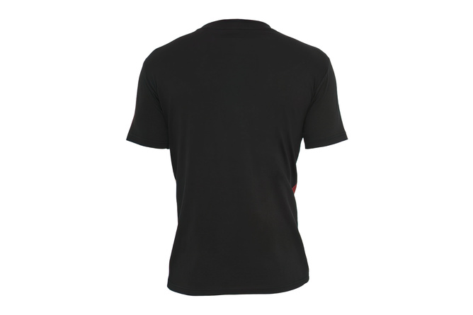 T-Shirt Zig Zag black/rasta
