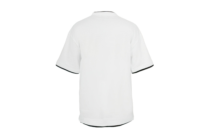 T-Shirt Tall Contrast white/black