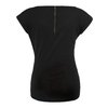 T-Shirt Backzipper Ladies black