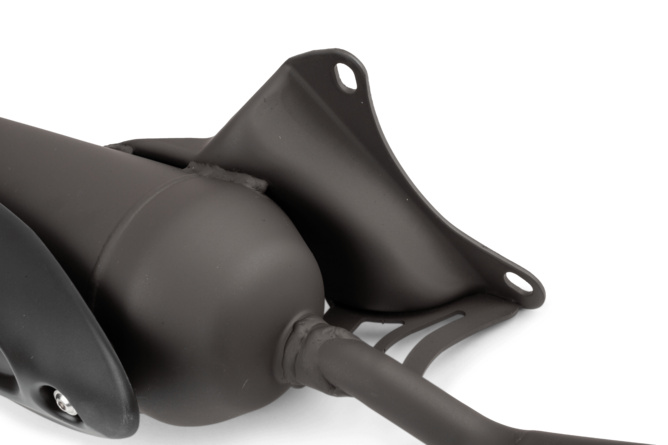Exhaust Piaggio Zip 4T 2V Tecnigas Silent Pro Black