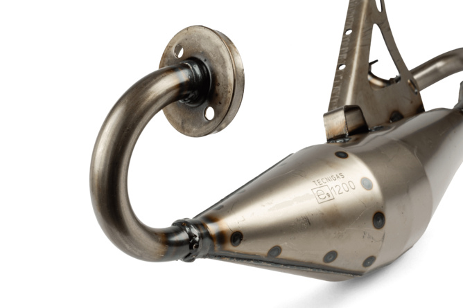 Auspuff Tecnigas Q-TRE Minarelli liegend