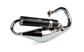 Auspuff Tecnigas Q-TRE Peugeot stehend chrom