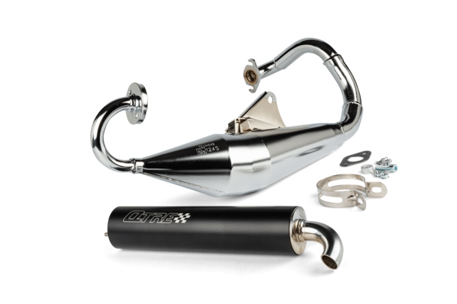 Exhaust Tecnigas Q-TRE Peugeot vertical chrome