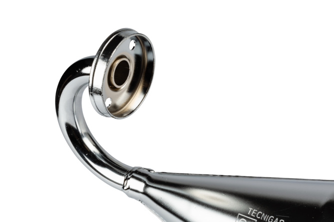 Exhaust Tecnigas Q-TRE Peugeot vertical chrome