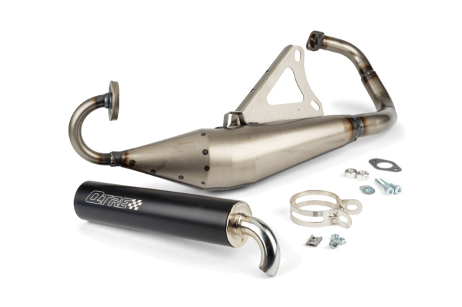 Auspuff Tecnigas Q-TRE Minarelli stehend