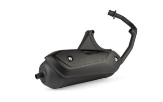 Exhaust Piaggio Zip 4T 3V Euro 4 Tecnigas Silent Pro Black