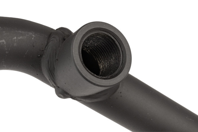 Exhaust Piaggio Zip 4T 3V Euro 4 Tecnigas Silent Pro Black