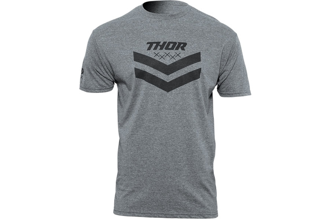 Camiseta Thor Chevron Gris Oscuro Moteado
