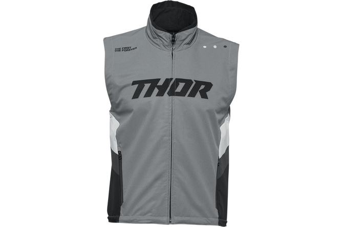 Chaleco Warmup Thor Gris / Negro