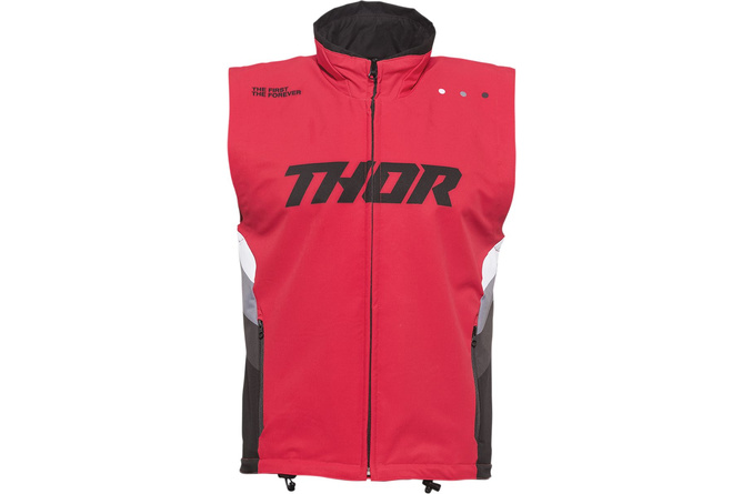 Warmup Vest Thor red/black