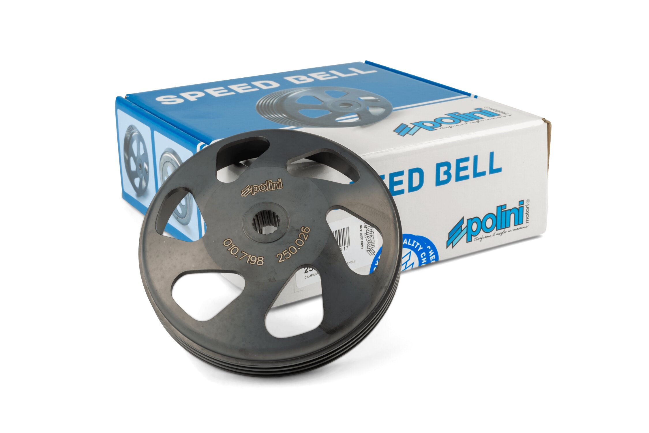 Clutch Bell Polini EVO II d=107mm Yamaha Aerox &frasl; MBK Nitro | MAXISCOOT