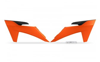 Ouïes de radiateurs UFO KTM SX / SX-F 2023 orange