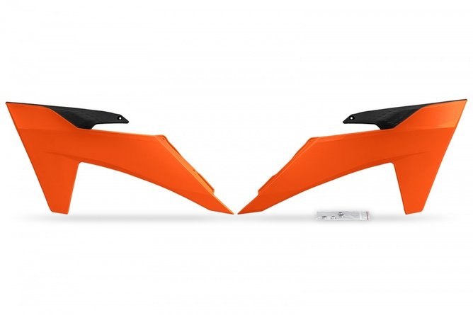 Ouïes de radiateurs UFO KTM SX / SX-F 2023 orange