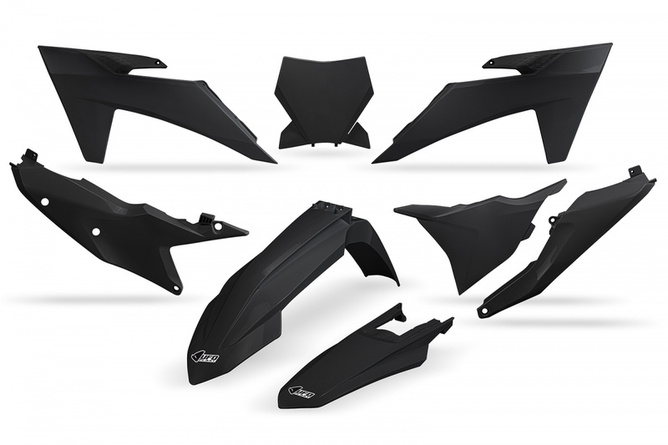 Kit plastique complet UFO KTM SX / SX-F 2023 noir