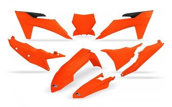 Kit de Plásticos Completo UFO KTM SX / SX-F 2023 Naranja Neón