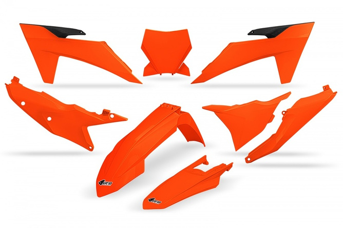 Kit plastique complet UFO KTM SX / SX-F 2023 orange fluo