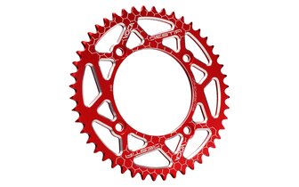 Couronne Beta RR 48 dents - 420 Voca Alu Rouge