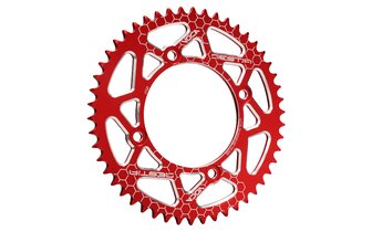 Rear Sprocket Beta RR 50 teeth - 420 Voca Alu red