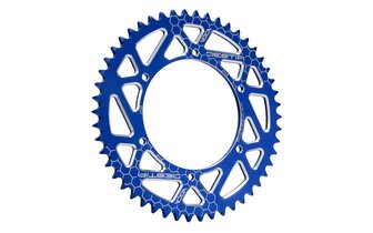 Rear Sprocket Aprilia SX 50cc 50 teeth - 420 Voca Alu blue