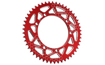 Corona Sherco SM-R 50 D.50 428 Aluminio Rojo