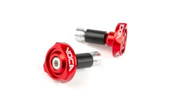 Handlebar End Caps Voca Evo red