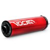 Exhaust Voca Racing 50/70cc chrome / red silencer (CE) Minarelli AM6