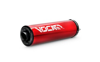 Silencieux Voca Racing Alu rouge