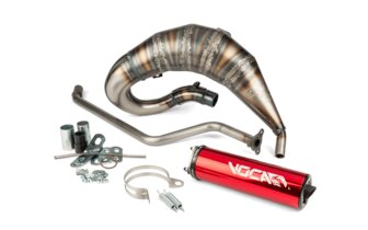 Exhaust Voca Cross Rookie 50/70cc red silencer Beta RRT / RK6