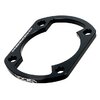 Distanziale base cilindro 6mm Voca Yamaha DT 50 LC Portugal Nero