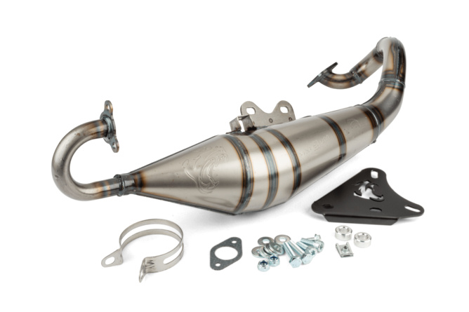 Auspuff Voca Sabotage V2 50 - 70 Minarelli liegend
